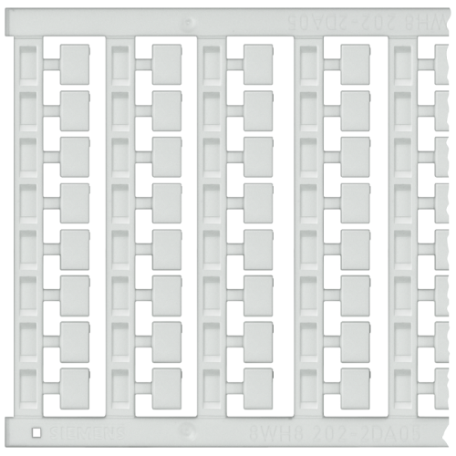 Табличка 5х7мм Siemens 8WH82022DA05