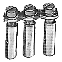 Шина соединительная для 3 клемм термопласт. размер 35 Siemens 8WA1803