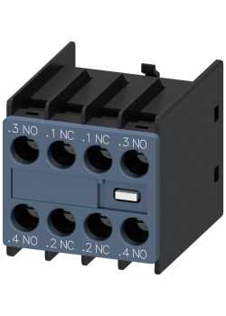 Блок дополнительных контактов 2НO+2НЗ S00-S2 Siemens 3RH29111FA22