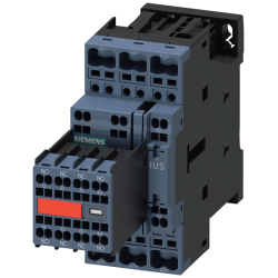 Контактор 3п кат. 230В AC встроен. 2НО+2НЗ 7.5кВт AC-3 400В типоразмер S0 со встроен. варистором пружин. зажимы для применений SUVA Siemens 3RT20252CL243MA0