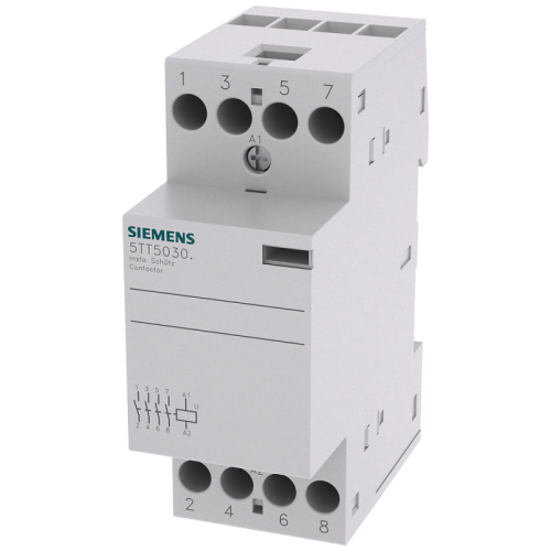 Контакт 230В AC 25А 4НО Siemens 5TT58300