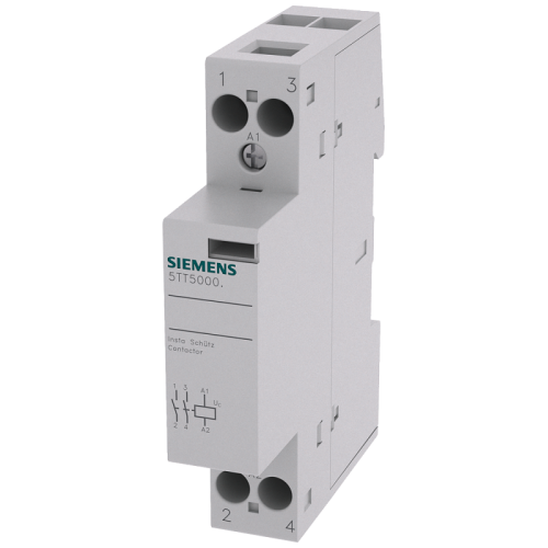 Контактор INSTA С 2 NO CONTACTS CONTACT FOR AC 230 400В 20А ACTIVATION AC230V DC220V Siemens 5TT50000