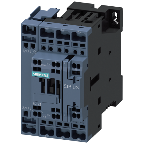 Контактор 4п (4НО) 35А кат. 125В DC 1НО+1НЗ 22кВт AC-1 400В типоразмер S0 пружин. зажимы Siemens 3RT23252BG40