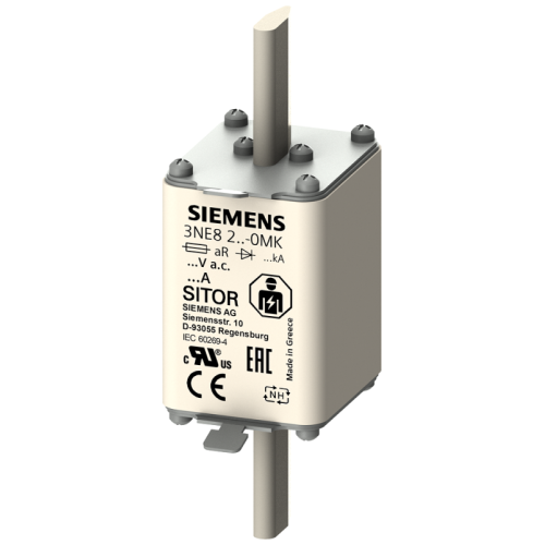 Предохранитель SITOR для п/п защиты 125А AR 690В AC/440В DC Siemens 3NE82220MK