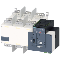 Переключатель нагрузки автоматич. (ATSE) Ue: AC 415В Ith: 2500А 3-P 50/60Гц Siemens 3KC83580JA220GA3