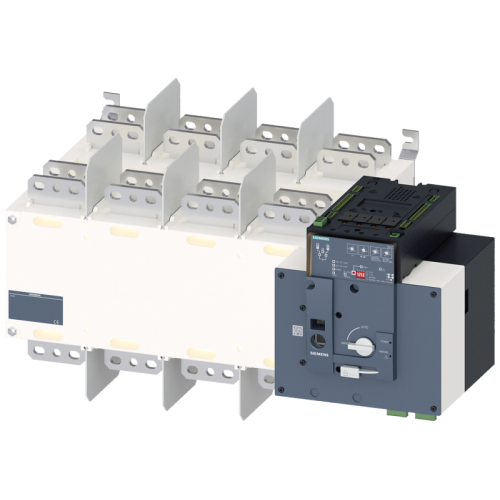 Переключатель нагрузки автоматич. (ATSE) Ue: AC 415В Ith: 2000A 4-P 50/60Гц Siemens 3KC84560JA220GA3