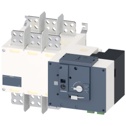 Переключатель нагрузки управляющий дистанционный (RTSE) Ue: AC 415В Ith: 1250А 3-P 50/60Гц Siemens 3KC43520GA210AA3