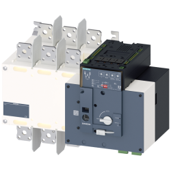 Переключатель нагрузки автоматич. (ATSE) Ue: AC 415В Ith: 800А 3-P 50/60Гц Siemens 3KC83480FA220GA3