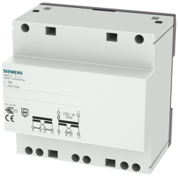 Трансформатор PRIM 63ВА 230В AC 50HZ SEK 2х12В/24В AC с PTC PROT 5MW Siemens 4AC37630