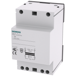 Трансформатор PRIM 24ВА 230В AC 50HZ SEK 8В 12В AC с PTC PROT 3MW Siemens 4AC37240