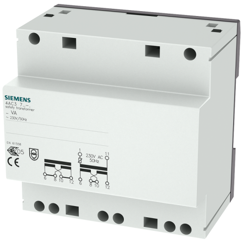 Трансформатор PRIM 40ВА 230В AC 50HZ SEK 12В 16В 24В 32В AC с PTC PROT 5MW Siemens 4AC37401