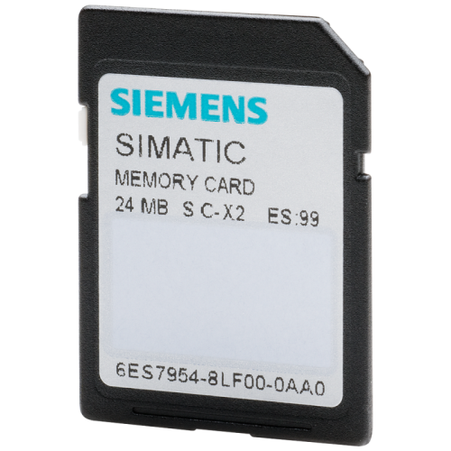 Карта памяти SIMATIC S7 для S7-1X00 CPU/SINAMICS 3.3В FLASH 24Мбайта Siemens 6ES79548LF030AA0