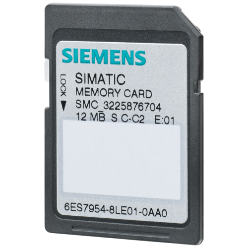 Карта памяти SIMATIC S7 для S7-1x 00 CPU/SINAMICS 3 3В Flash 4МБ Siemens 6ES79548LC030AA0