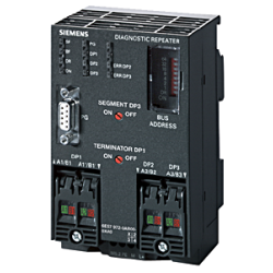 Повторитель диагностирующий SIMATIC S7 для PROFIBUS-DP: для интерактив. диагностики электр. каналов связи PROFIBUS-DP с подкл. станд. ведомыми DP-устройствми до 12Мбит/с IP20 Siemens 6ES79720AB010XA0