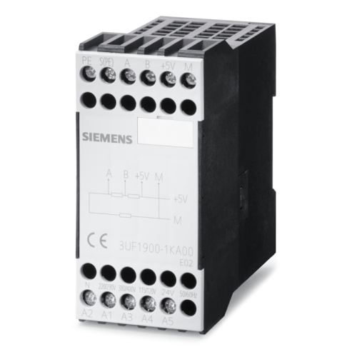 Модуль оконечный присоединения к шине для sinec l2-rs 485 и profibus rs 485 для окончания шины после последнего устройства на шине источник питания DC 24В Siemens 3UF19001KB00