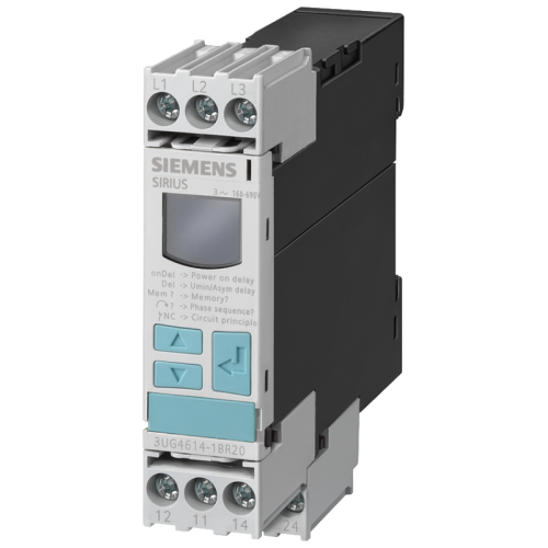 Реле контроля фаз 160-690В AC50 Siemens 3UG46171CR20