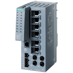 Коммутатор управляемый SCALANCE XC206-2 manageable layer 2 IE Switch; 6x 100 Mbit/s RJ45 ports; 2x 100 Mbit/s ST/BFOC ports; 1x console port; Diagnostic LED Siemens 6GK52062BB002AC2