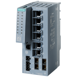 Коммутатор управляемый Scalance XC206-2 manageable layer 2 IE Switch 6х10/100Мбит/с RJ45 ports 2х100Мбит/с SC ports 1х console port diagnostic LED Redundant power supply temp. range -40-+70град.C Siemens 6GK52062BD002AC2